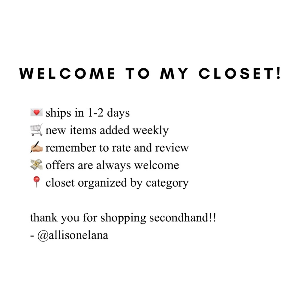 WELCOME 💌